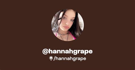 hannah grape leaked|Find @hannahgrape Onlyfans